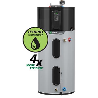 A.O. Smith Signature 500 50-Gallon Short 12-Year Warranty 5500-Watt Double  Element Smart Electric Water Heater with Leak Detection & Automatic  Shut-Off in the Water Heaters department at