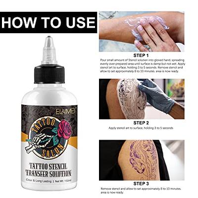 Henna Tattoo Transfer Tracing Paper w/ Activator