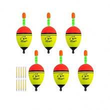 Thill Premium Bobber Stops - Fluorescent Yellow - 6