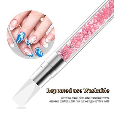 5 Pcs Nail Art Sculpture Pen Dual Tipped Silicone Nail Tools Nail