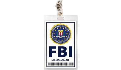 The X-Files FBI ID Badge Set, Special Agents Fox Mulder & Dana Scully ID  Badge