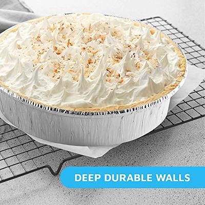 (55 Pack) 1 LB Small Aluminum Containers with Lids, Freezer Tins,  Disposable Baking Pans for Food To Go, Take Out, Individual Foil Pans with  Clear