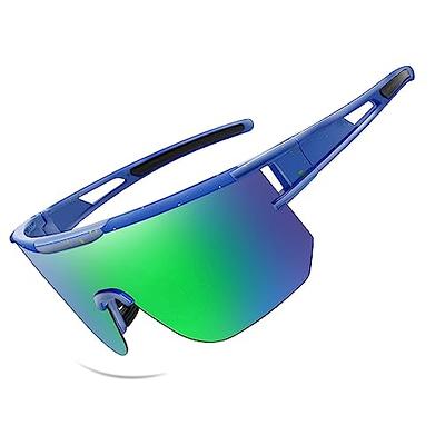 HAAYOT Cycling Glasses,Polarized Baseball Sunglasses for Men Women with 5  Lenses,Sports Running Biking Fishing Sunglasses Transparency Green - Yahoo  Shopping