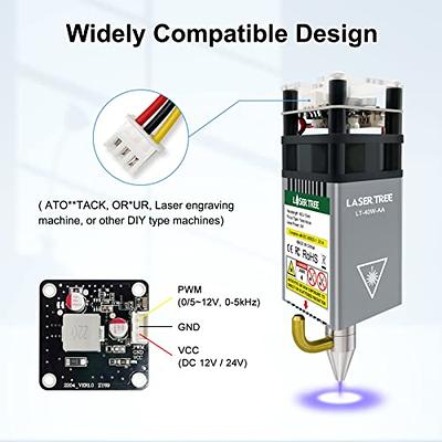 Creality Laser Engraver, 22W Laser Cutter with Air Assist, 120W