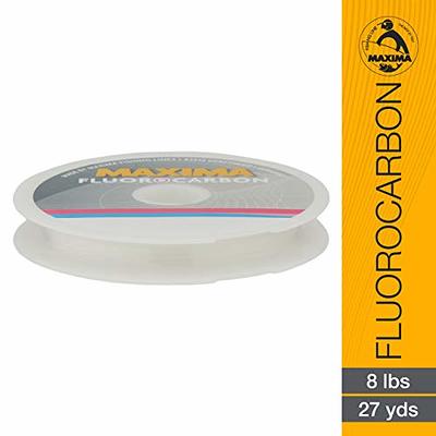 Reaction Tackle 100% Pure Fluorocarbon Fising Line - Leader Line/Clear /  15LB 125 Yards - Yahoo Shopping