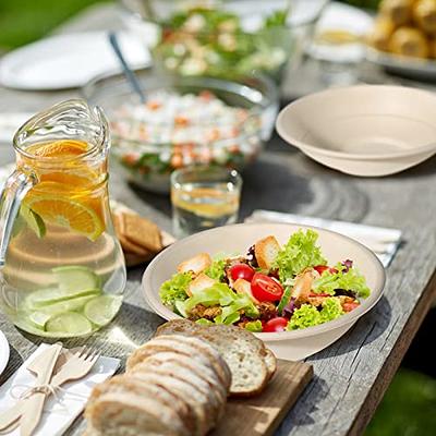 Bagasse Paper Bowl - Compostable Soup Bowl - Go-Compost