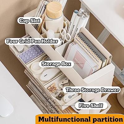 AVSMGP 6-Tier Rolling File Cart with Lockable Wheels, White Rolling Book  Cart, Mobile Desk File Organizer, Mobile Office File Organizer Cart with  Open Storage Shelves for Office, Home, School - Yahoo Shopping