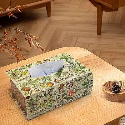  Crafted Classical Retro Wooden Antique Book Tissue Box