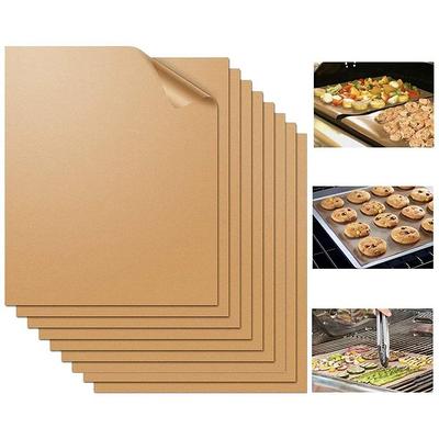 Dyiom BBQ Grill Mesh Mat, Set of 5- Non Stick, Reusable, Heavy