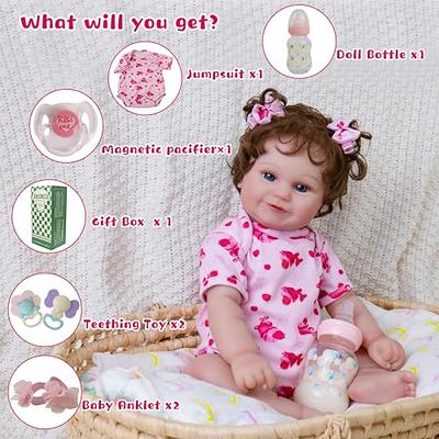 XIBLC Reborn Baby Dolls Boy, Realistic Newborn Baby Dolls, Real Life  Sleeping Babies Dolls, 18 Inch Soft Vinyl Silicone Full Body, Lifelike Reborn  Dolls Birthday - Yahoo Shopping