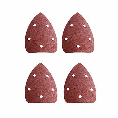 S&F STEAD & FAST s&f stead & fast black and decker sander replacement pads  220 grit sandpaper 50 pcs, mouse sander pads, detail sander sandpap