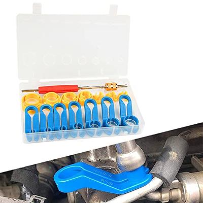 Miytsya 16 PCS Car Fuel Line Disconnect Removal Tool Set, 1/4 5/16