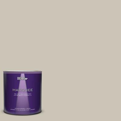 BEHR PREMIUM PLUS 1 qt. Designer Collection #DC-012 White Stone Semi-Gloss  Enamel Low Odor Interior Paint & Primer - Yahoo Shopping