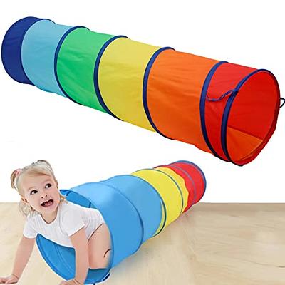 Kids Crawl Tunnel Play Tunnel 6ft Colorful Play Tunnel Crawl Tube