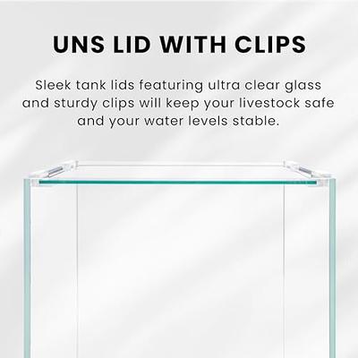 Ultum Nature Systems Lids w/Clips for Rimless Aquariums - Rimless Aquarium  Lid, Fish Tank Lid Cover for Glass Aquarium, Frameless Aquarium Lid, Fish  Tank Lid Replacement - 90L Lid + Clips - Yahoo Shopping