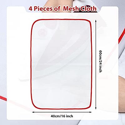 Pack of 2 Heat Protective Ironing Cloth Protective Ironing Scorch Saving Mesh Pressing