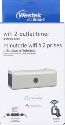 Prime 1 Outlet Indoor WiFi Remote Control Smart Outlet RCWFII11