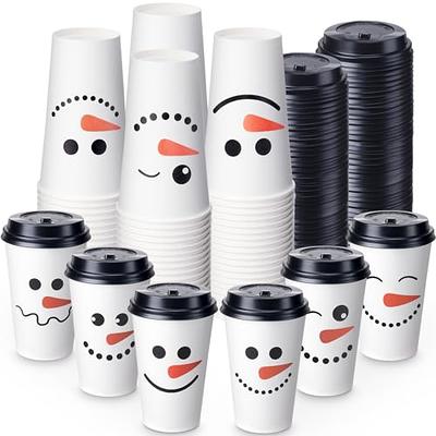 Amazing 72Pcs 6 Designs 16 oz Christmas Paper Cups