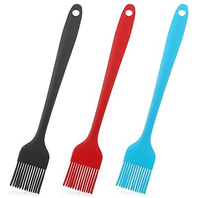 Large Silicone Basting Pastry Brush - 3.95inch Extra Wide Silicone Basting  Brush for Grilling,Heat Resistant Brushes Spread Oil Butter Sauce for