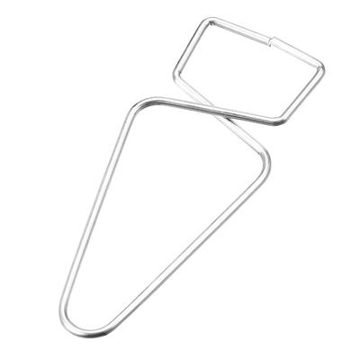 Amber Home Heavy Duty Metal Shirt Coat Hangers 20 Pack, Stainless Steel  Clothes Hanger with Polished Chrome, 17 Inch Silver Metal Wire Hanger