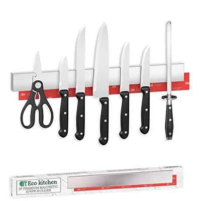 18inch Wall Mounted Magnetic Knife Holder, Kitchen Knife Storage Solution