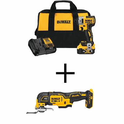 DEWALT 20V MAX XR Cordless Brushless Compact Reciprocating Saw and (1) 20V  6.0Ah Battery DCS367BwDCB206 - The Home Depot