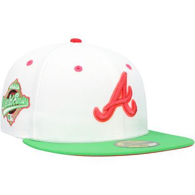 Men's New Era White/Green Pittsburgh Pirates 76th World Series Watermelon Lolli 59FIFTY Fitted Hat