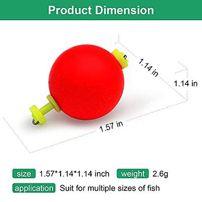 Fishing Bobbers Fishing Floats Weighted Bobbers for Fishing Popping Cork  Float Rig Rattle Popping Cork Weighted Popping Floats Saltwater Fishing