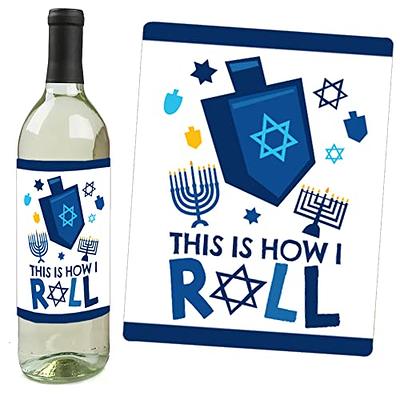 Wine Glasses Hanukkah