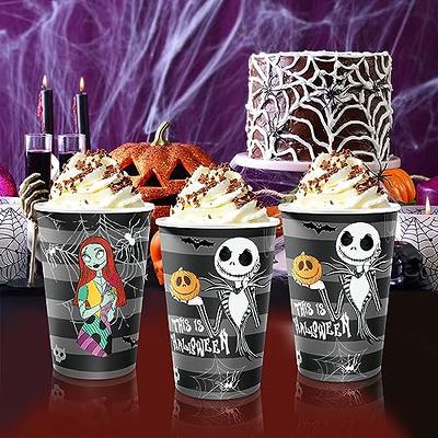 Spooky Cute Ghost Coffee Cups & Lids 8ct