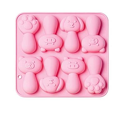 CCOZN 2 Pack Gummy Mouse Molds Silicone, 15 Cavity Non-Stick Mouse Head Silicone  Molds for Ice Cube DIY Gummies Chocolate Candy (Pink) - Yahoo Shopping