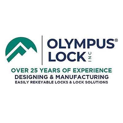 Olympus Lock 100DR Deadbolt Lock, 7/8” Chrome Key US26D, NATL KA915  Easily Rekeyable Cabinet Door Lock, Keyed Alike, Grade 1 Door Locks with  Keys, Deadbolt Cabinet Locks