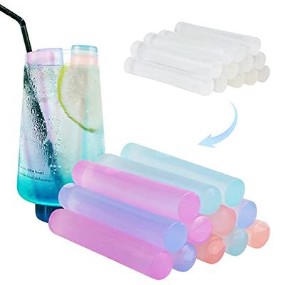 Reusable Ice Cube Plastic Ice Cubes Colorful Refreezable Ice Cubes