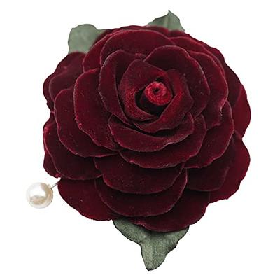 Elegant Rose Brooch, Flower Dimensional Rhinestone Brooches Pins, Wedding  Bouquet Broaches, Floral Dress Pin, Holiday Gift - Yahoo Shopping
