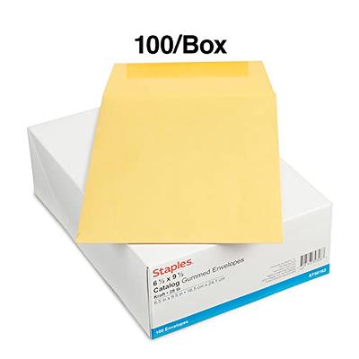 Columbian Catalog Envelopes, Self-Seal, 9 x 12 Inches, Brown Kraft, 250 Per  Box (CO733)