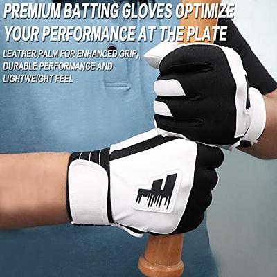 Unapologetic Black Batting Gloves