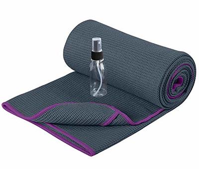 Tatago XL Hot Yoga Mat Towel Non Slip Gripped for a Extra Large Yoga Mat,  Standard