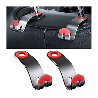 2 In 1 Car Gadget Car Back Seat Hanger Hook Organizer Car Headrest Hook  with Phone Holder for Handbag Car 2 Interior Accessories - AliExpress