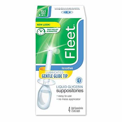 Fleet Laxative Glycerin Adult Suppositories, 24 count