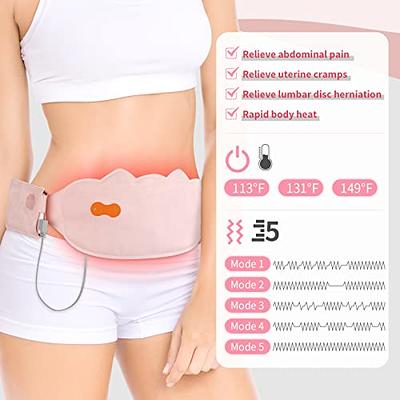 Portable Heating Pad for Cramps and Back Pain, Menstrual Cramp