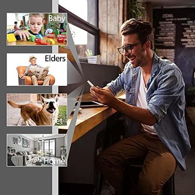 Mini Wireless WiFi Camera HD 1080P Home Security Cameras with Feed Covert  Baby Nanny Cam with Cell Phone App Tiny Smart Pet Dog Cameras with Night