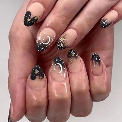 Crystal Nails USA - 🖤 Black nails with transfer foil 💎 3S12 black 3 Step  CrystaLac gel polish with the Mattever Matte Top for the perfect matte  effect. 🛒:  /Transer-Foil-175