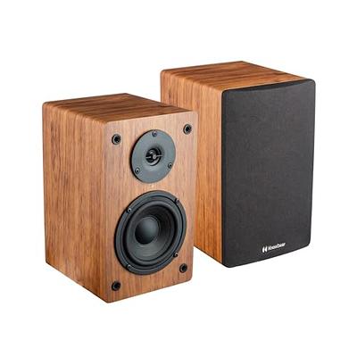 Saiyin Bluetooth Bookshelf Speakers, 30W X 2 Powered TV Speakers