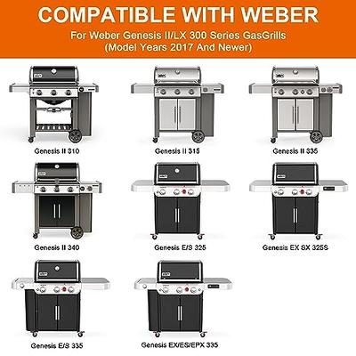 Weber Grills Full-Size Griddle Insert for Genesis 300 Series Gas Grills