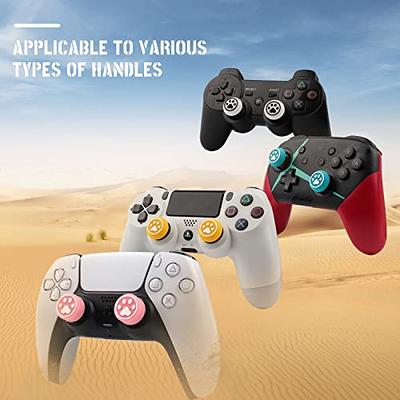 2pcs/set Thumb Grips Silicone Thumb Stick Grip Cap For PS5 PS 4