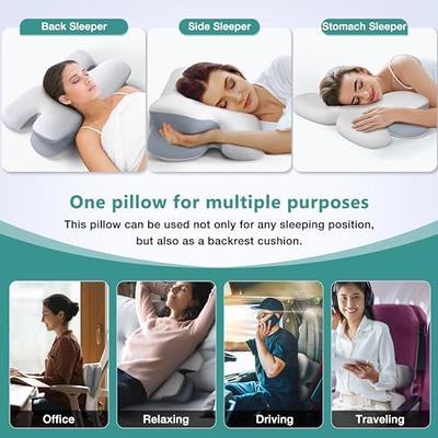 BLABOK Neck Brace For Sleeping - Cervical Collar Relief Neck Pain And Neck  Support Soft Foam Wraps Keep Vertebrae Stable For Relief Of Cervical Spine