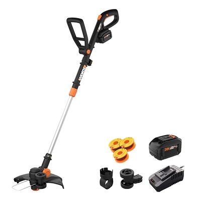  Worx String Trimmer Cordless, Edger 40V Power Share Weed  Trimmer 13 (2 Batteries & Charger Included) WG184 : Patio, Lawn & Garden