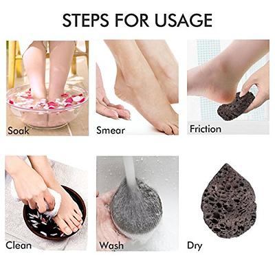 Bare August Glass Foot File Callus Remover- Heel Scraper & in Shower Foot  Scrubber Dead Skin Remover - Pedicure Foot Buffer for Soft Feet - Yahoo  Shopping
