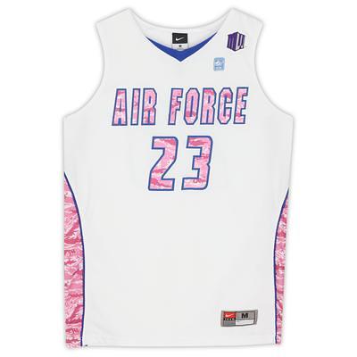 Air Force Falcons Nike Team-Issued #23 Gray Alternate Jersey from the  Basketball Program - Size M