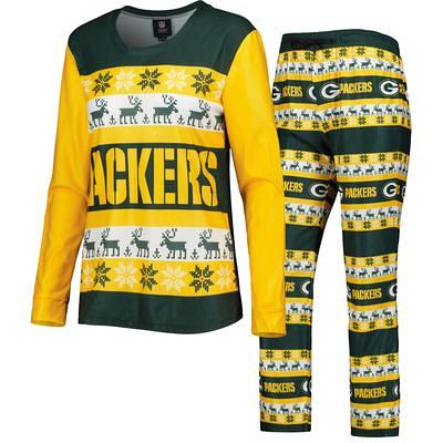 FOCO Green Bay Packers NFL Womens Mini Print Lounge Pants